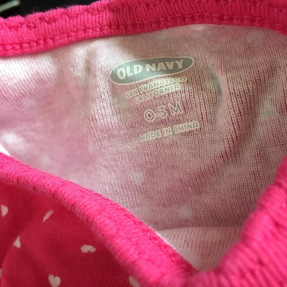 Old navy infant onesie 0-3 months